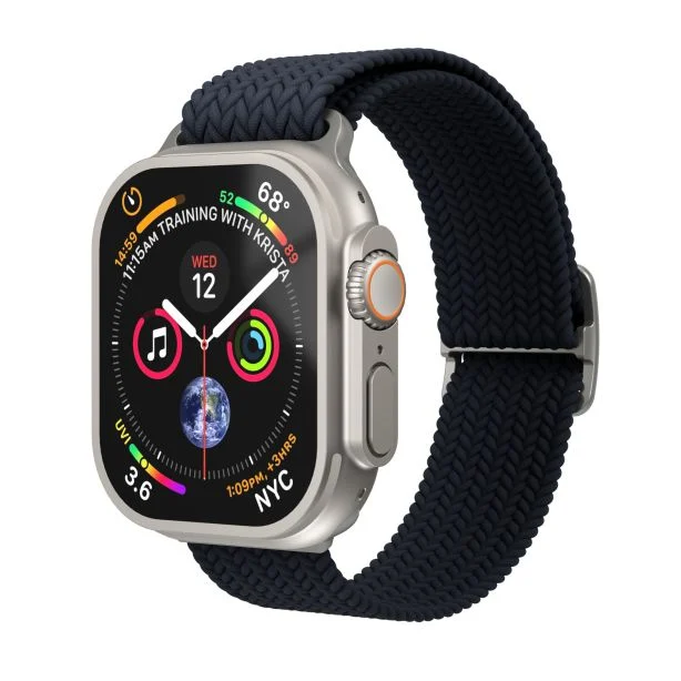 VonmÀhlen Watch Strap 42 / 41 / 40 / 38mm | Woven Loop | One Size - Navy | AWS00153 - Image 4