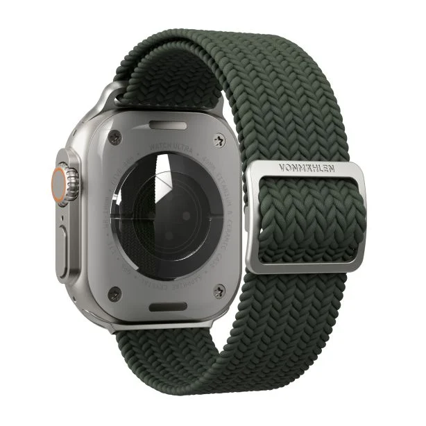 VonmÀhlen Watch Strap 42 / 41 / 40 / 38mm | Woven Loop | One Size - Olive | AWS00155