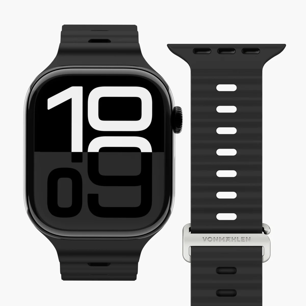 VonmÀhlen Wave Band 2 38 | 40 | 41mm One Size - Black | AWS00115 - Image 3