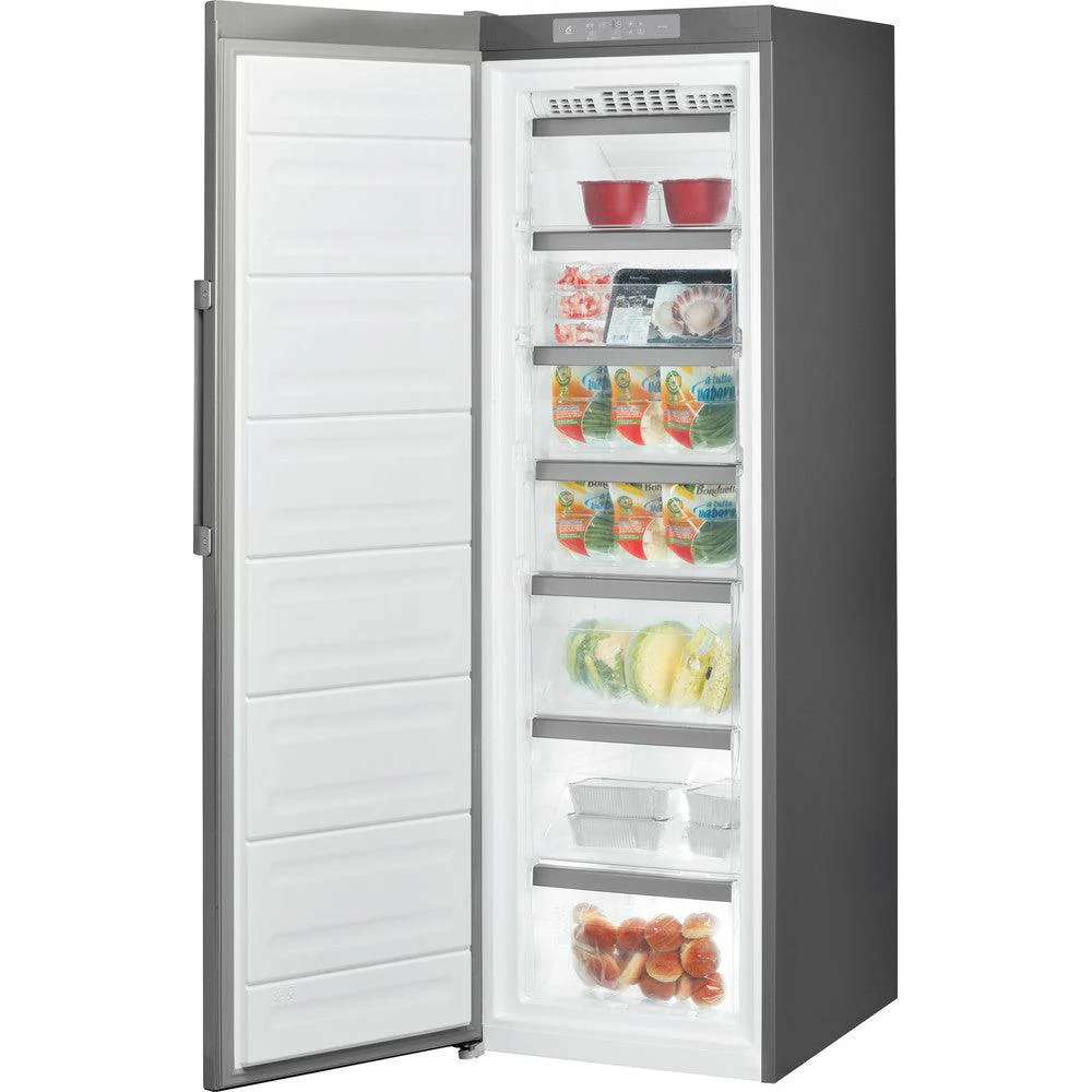 Whirlpool 263L Frost Free Freestanding Upright Freezer - Inox | UW8F2CXBUK2 - Image 2