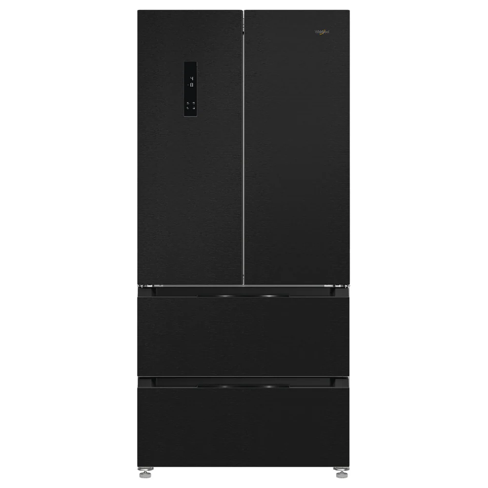 Whirlpool 510L Freestanding American Fridge Freezer - Black & Inox | WHG26513XK4UK