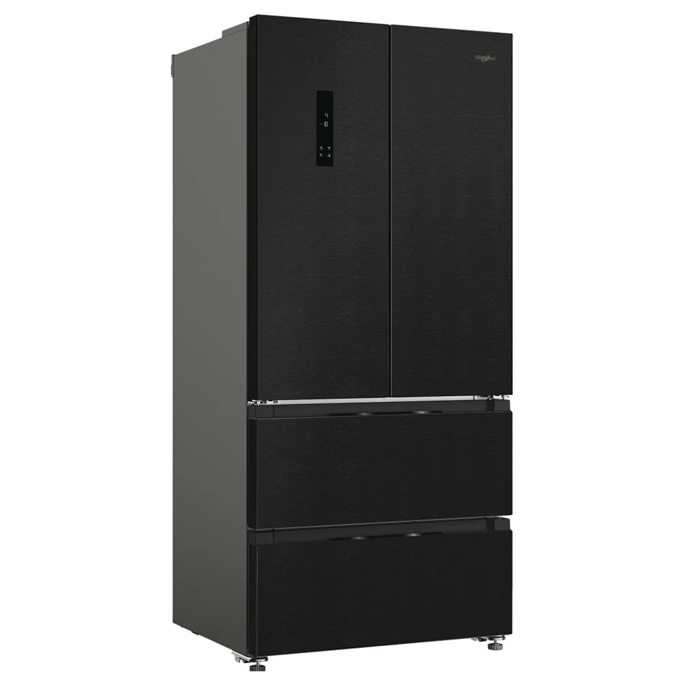 Whirlpool 510L Freestanding American Fridge Freezer - Black & Inox | WHG26513XK4UK - Image 3