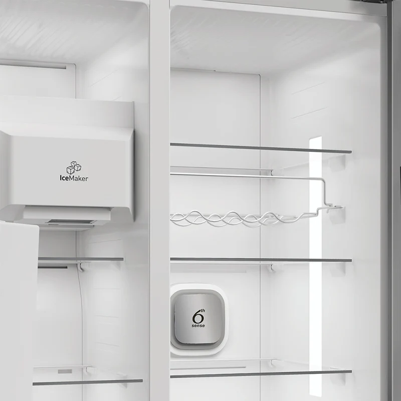 Whirlpool 571L Freestanding American Style Fridge Freezer - Inox | WHG26574WXK5UK - Image 6