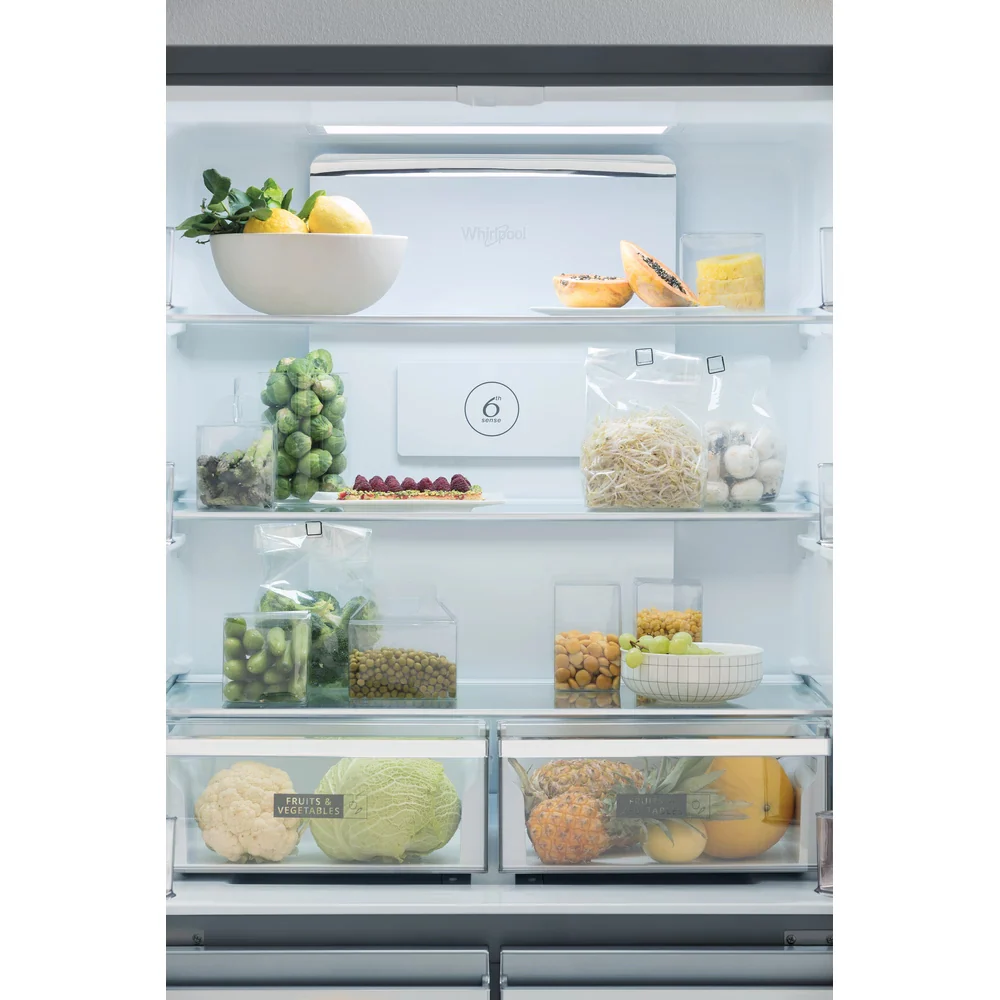 Whirlpool 594L Frost Free Freestanding American Fridge Freezer - Stainless Steel | WQ9 B2L G - Image 10