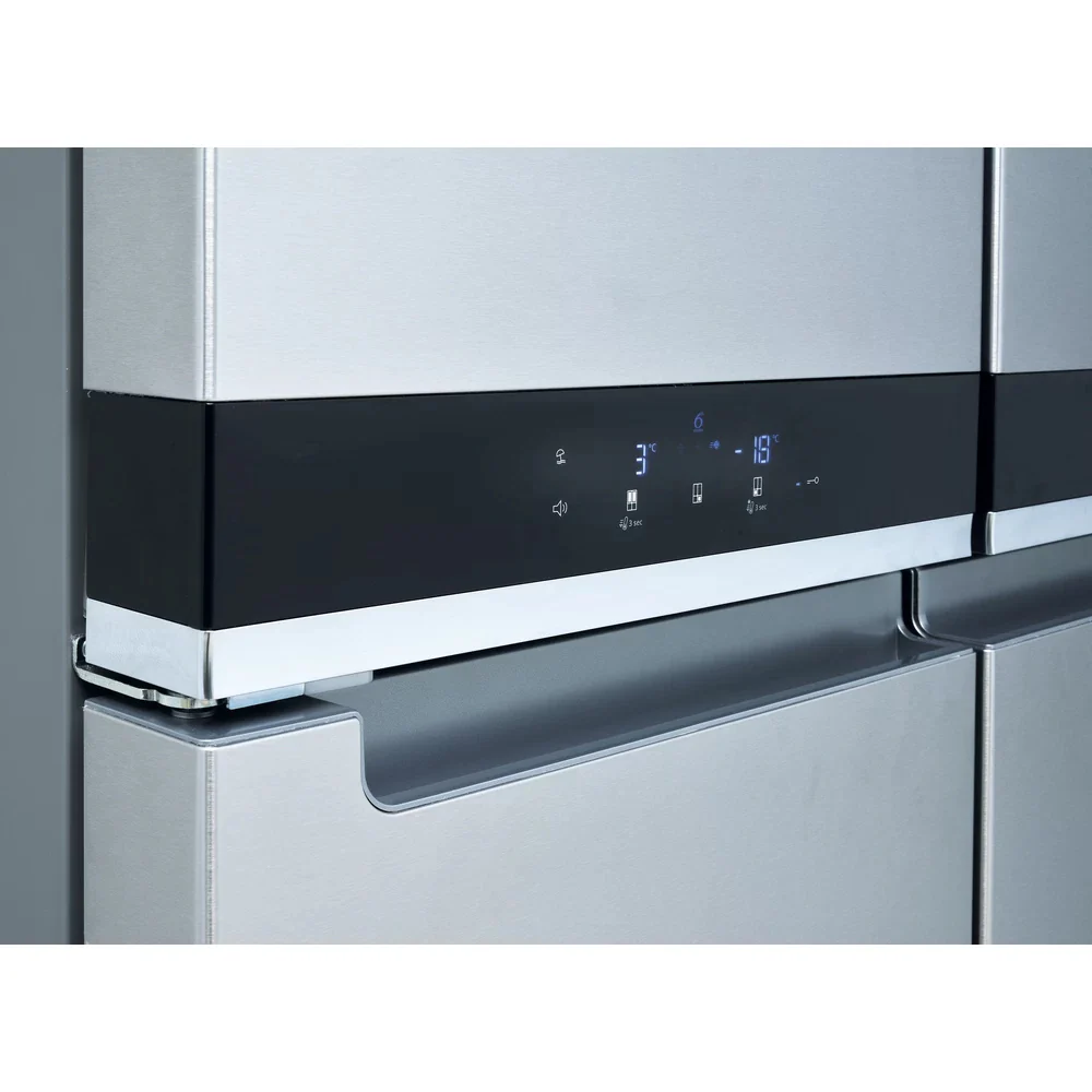 Whirlpool 594L Frost Free Freestanding American Fridge Freezer - Stainless Steel | WQ9 B2L G - Image 2