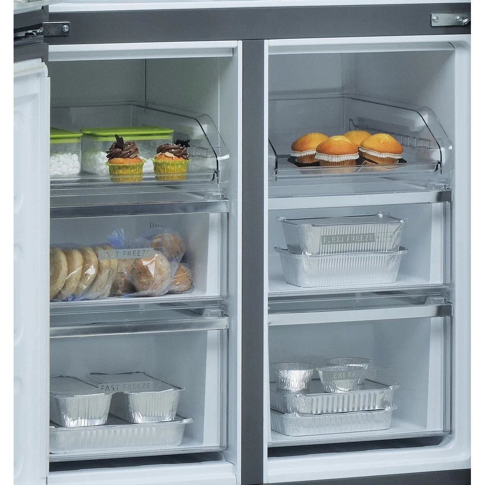 Whirlpool 594L Frost Free Freestanding American Fridge Freezer - Stainless Steel | WQ9 B2L G - Image 8