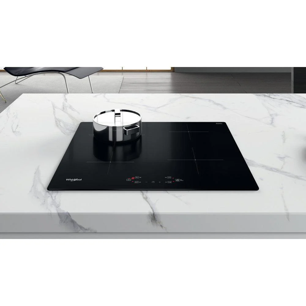 Whirlpool 60CM 4 Zone Induction Hob - Black | WSQ2160NE - Image 7