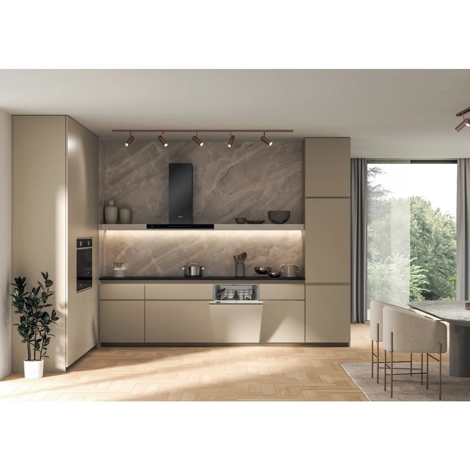 Whirlpool 60CM Built-In Standard Dishwasher - White | W2IHD526UK - Image 5