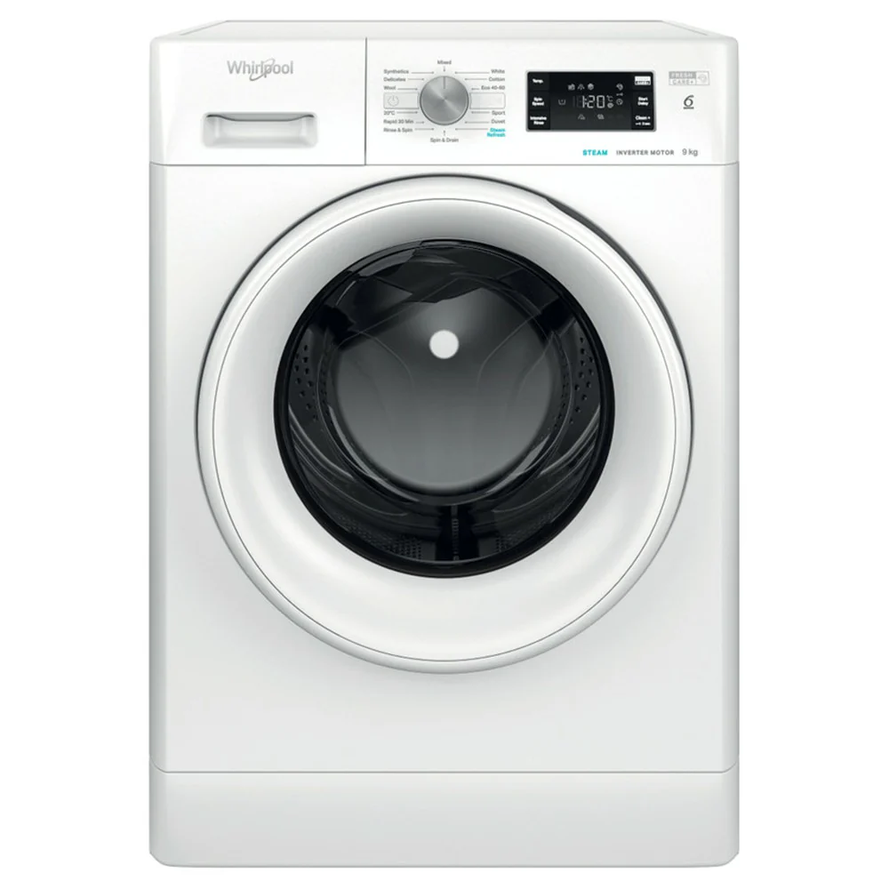 Whirlpool 6TH SENSE 8KG 1400RPM Freestanding Washing Machine - White | FFB 8469 WV UK - Image 10