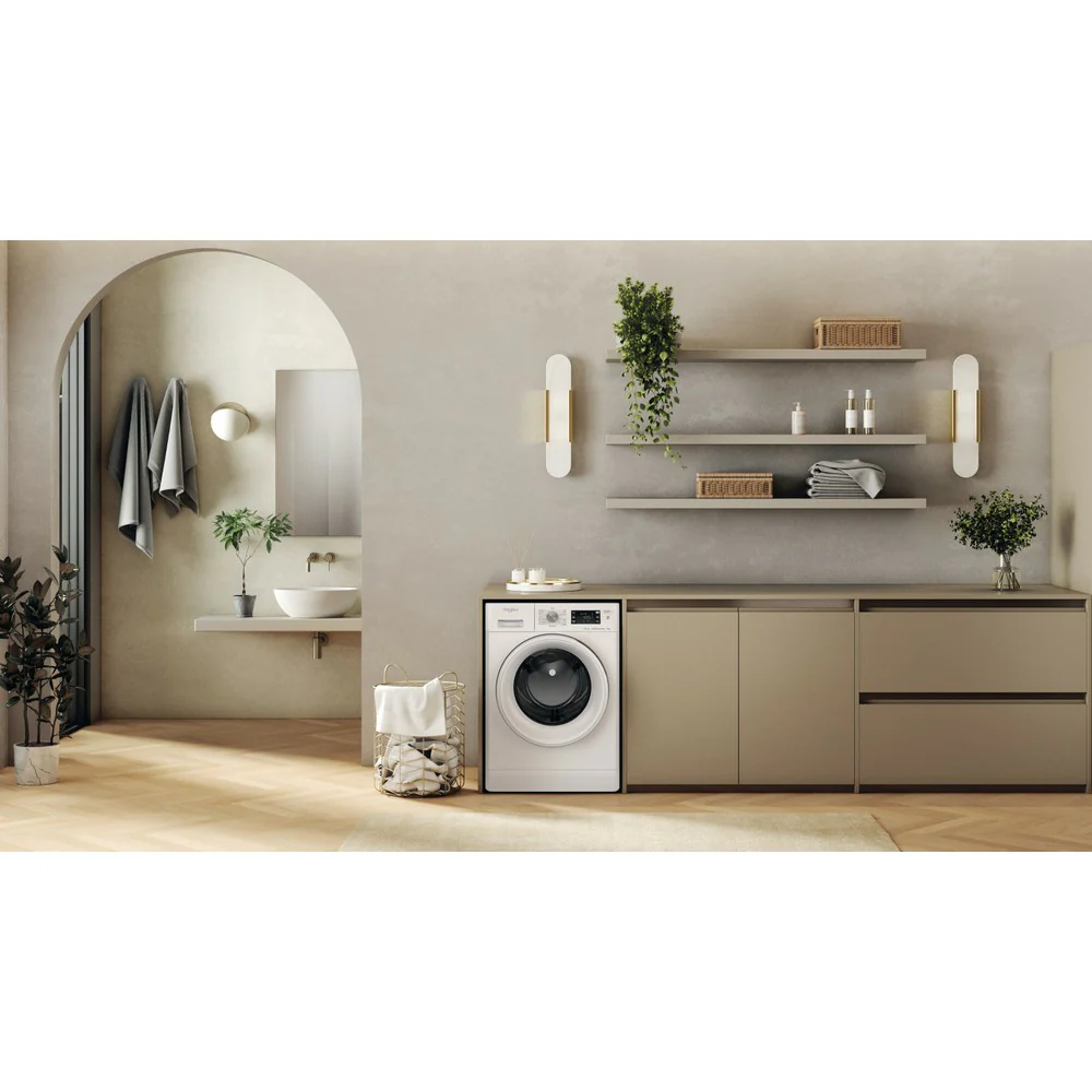 Whirlpool 6TH SENSE 9KG 1400RPM Freestanding Washing Machine - White | FFB 9469 WV UK - Image 9