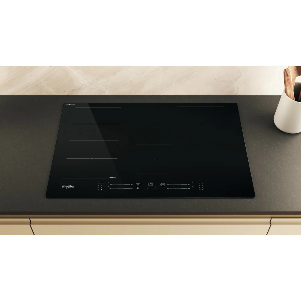 Whirlpool 80CM 4 Zones Induction Hob with CleanProtect - Black | WF S1577 CPNE - Image 4