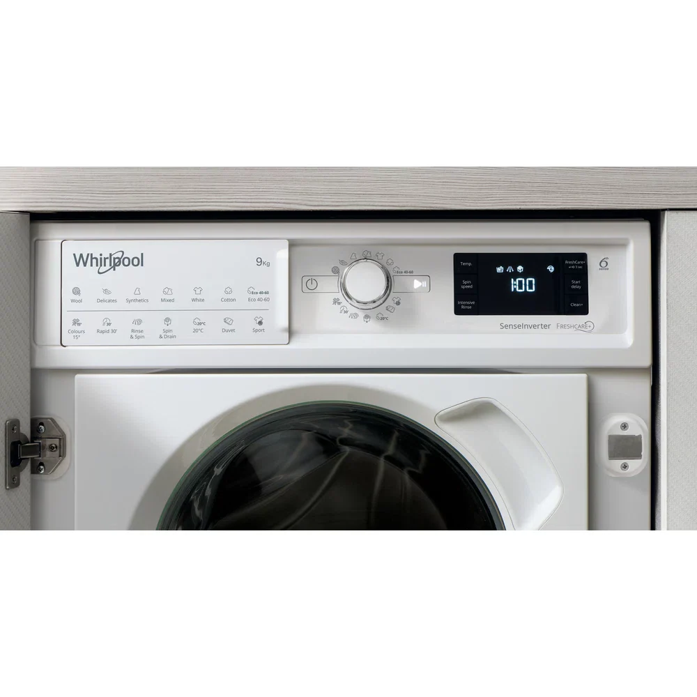 Whirlpool 9KG 1400RPM Built-In Washing Machine - White | BIWMWG91485UK - Image 13