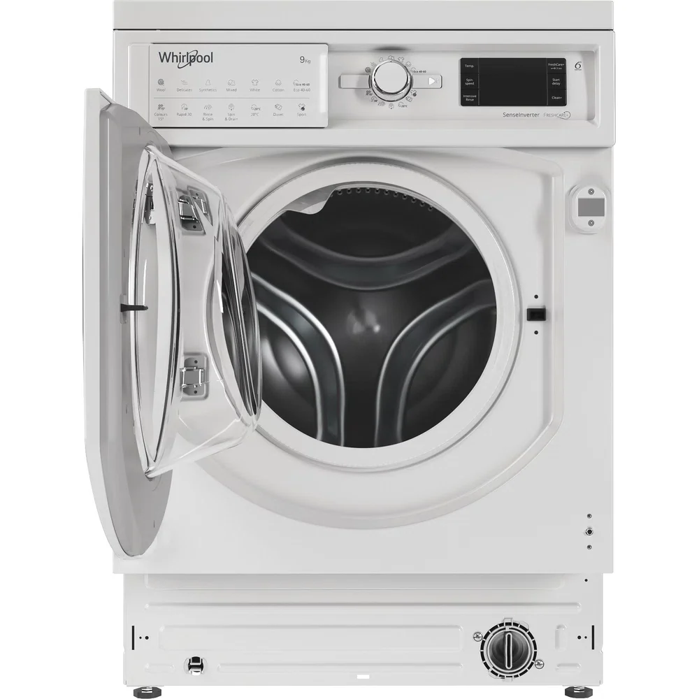 Whirlpool 9KG 1400RPM Built-In Washing Machine - White | BIWMWG91485UK - Image 3