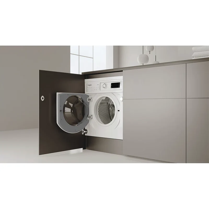 Whirlpool 9KG/6KG 1400RPM Built-In Washer Dryer - White | BIWDWG961485UK - Image 6