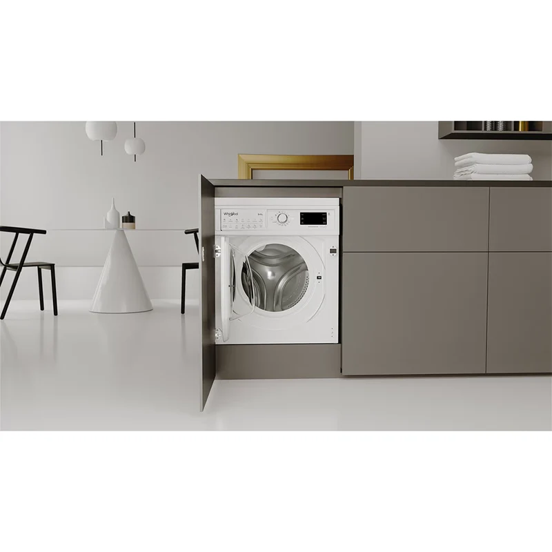 Whirlpool 9KG/6KG 1400RPM Built-In Washer Dryer - White | BIWDWG961485UK - Image 7