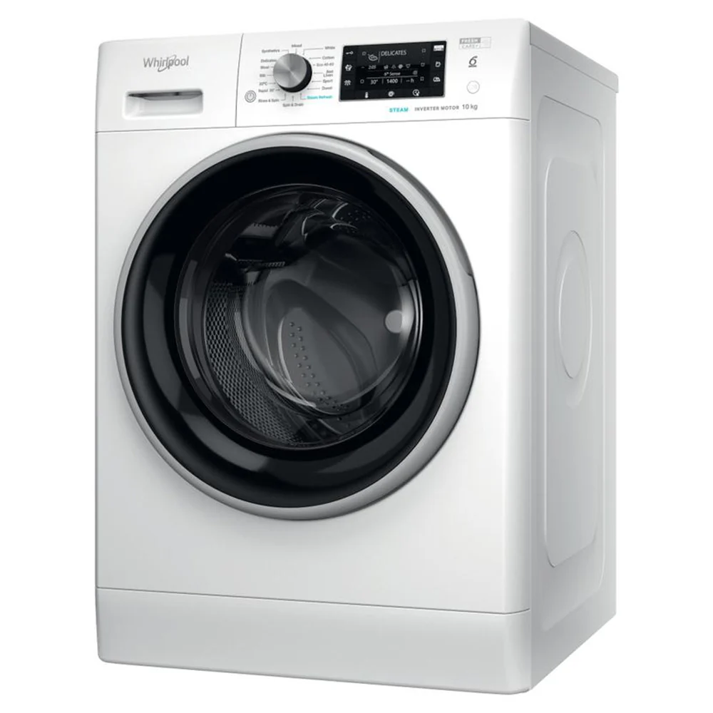Whirlpool FreshCare+ 10KG 1400RPM Freestanding Washing Machine - White | FFD10489BSVUK - Image 3