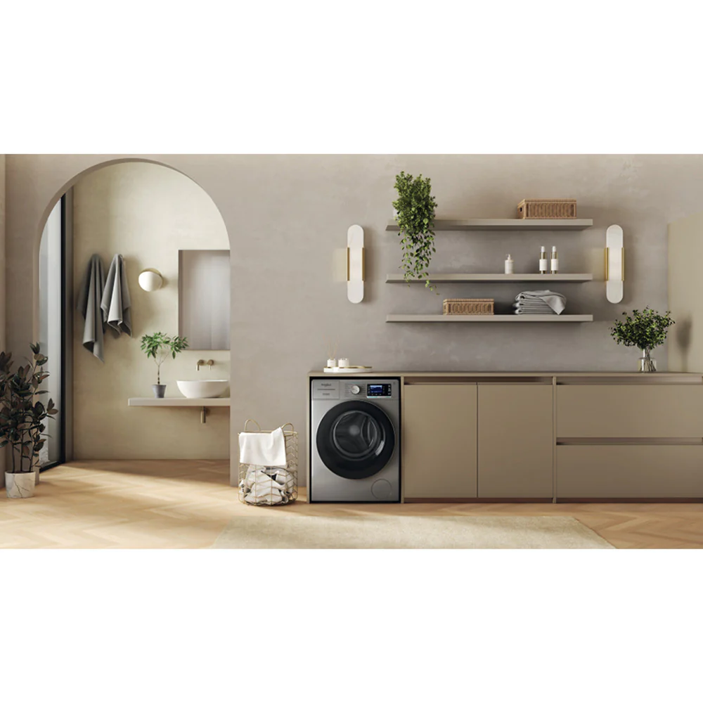 Whirlpool Supreme Silence 10KG 1400RPM Freestanding Washing Machine - Silver | W8 09ADS SILENCE UK - Image 5