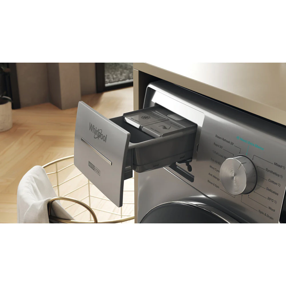 Whirlpool Supreme Silence 10KG 1400RPM Freestanding Washing Machine - Silver | W8 09ADS SILENCE UK - Image 8