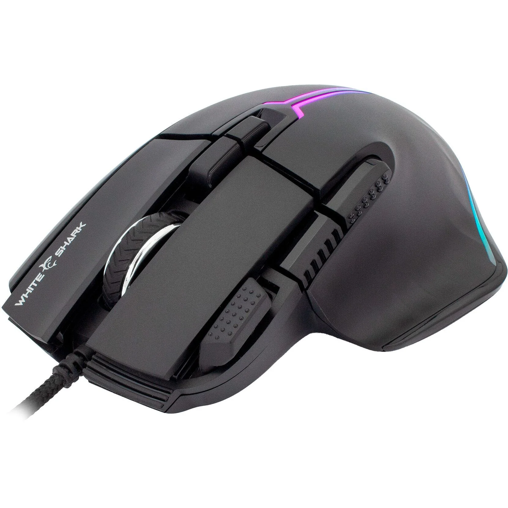 White Shark Marrok RGB Gaming Mouse - Black | MARROCK - Image 2