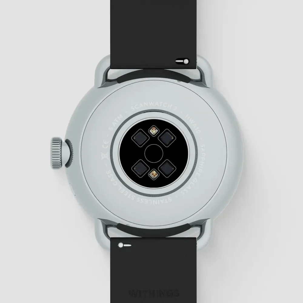 Withings ScanWatch 2 38MM Smart Watch - Black | HWA10-MODEL 1 - Image 4
