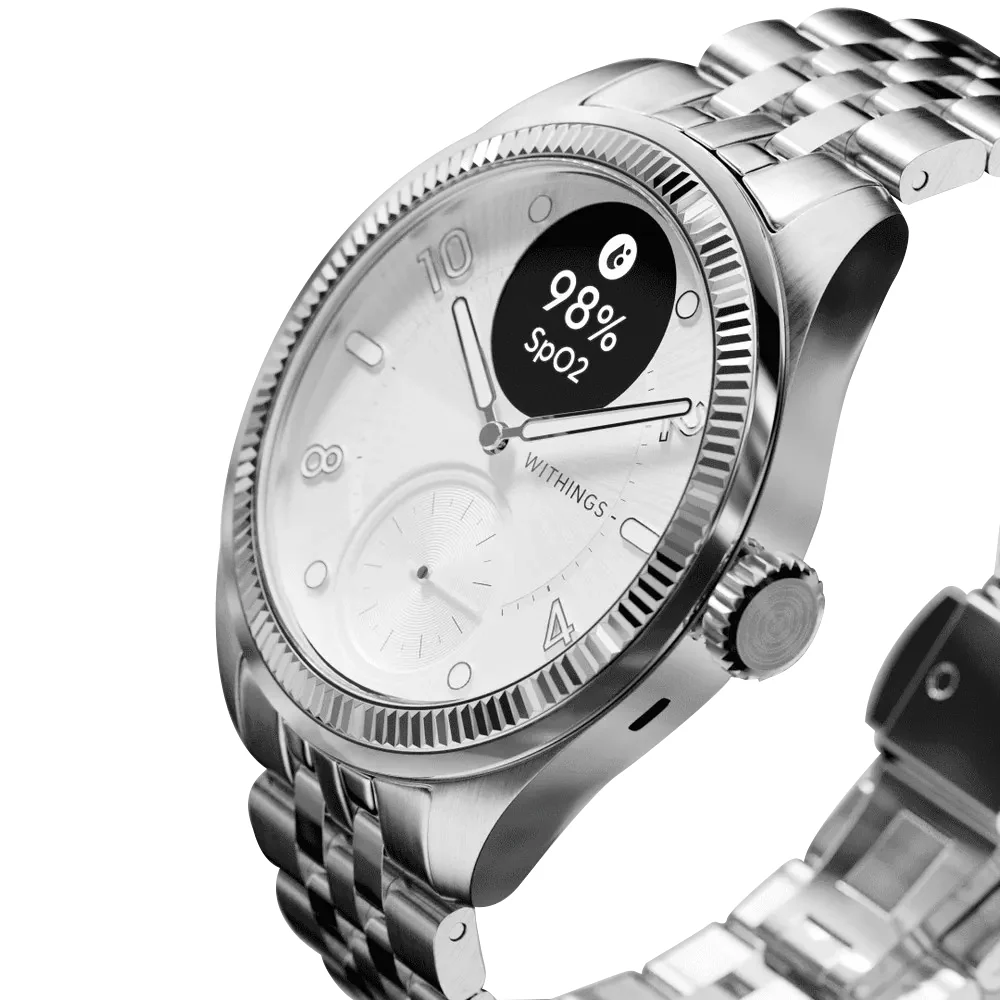 Withings ScanWatch Nova Brilliant 39MM Smart Watch - Titanium Grey | HWA10-MODEL 10 - Image 3