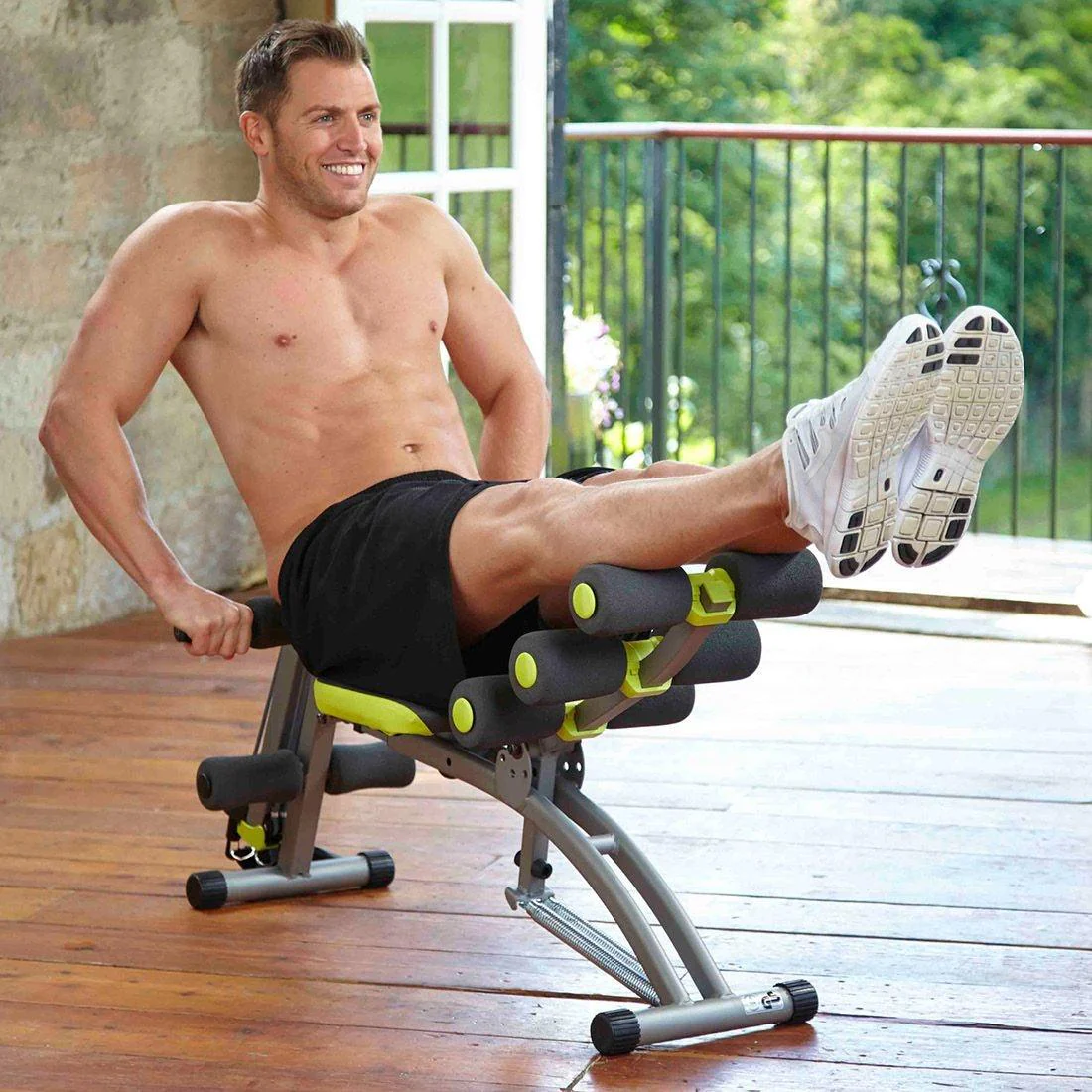 Wondercore II Home 12 in 1 Multi Gym - Black | Wondercore 2 - Image 5