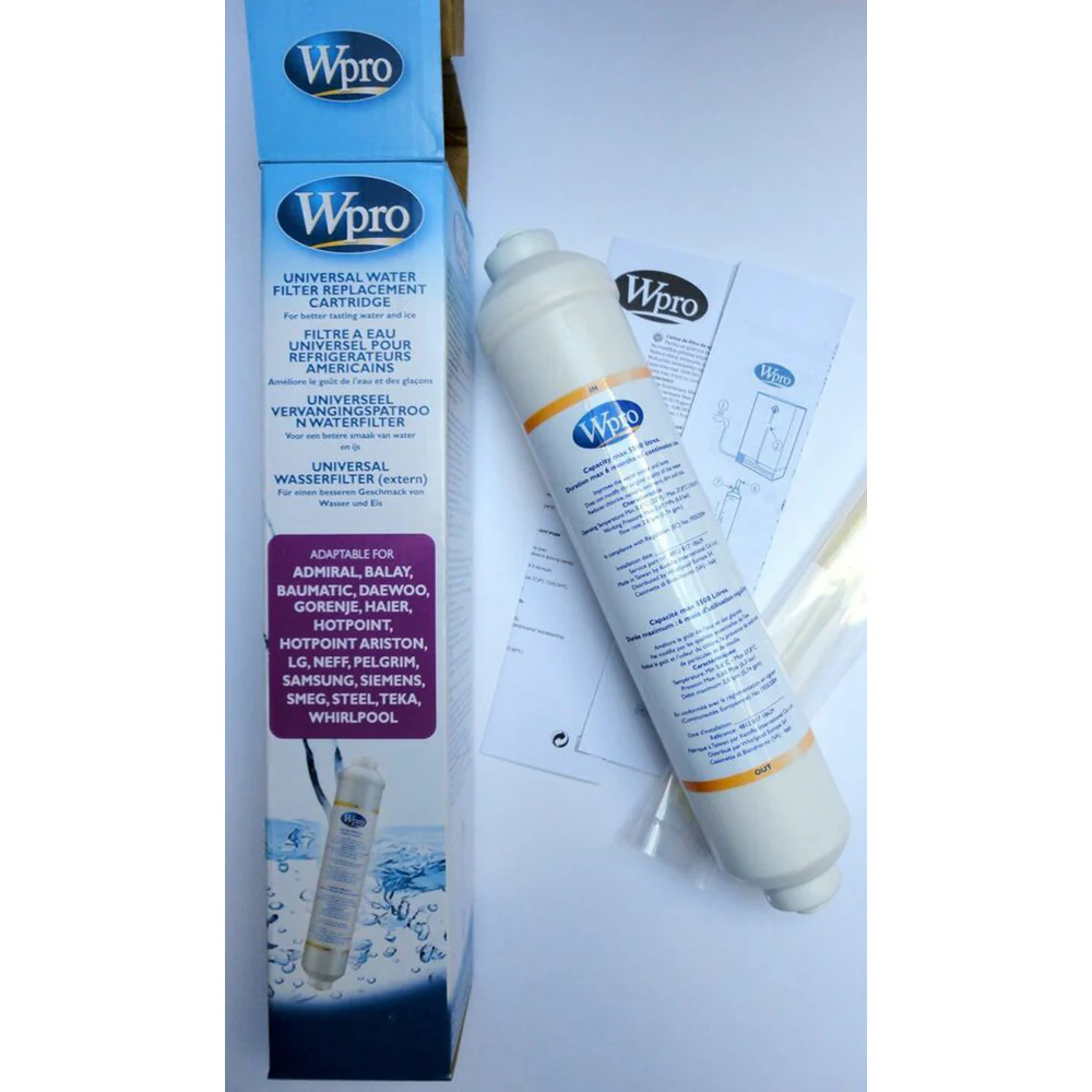 WPRO Universal External Water Filter for Fridge Freezer - White | 479683 - Image 6