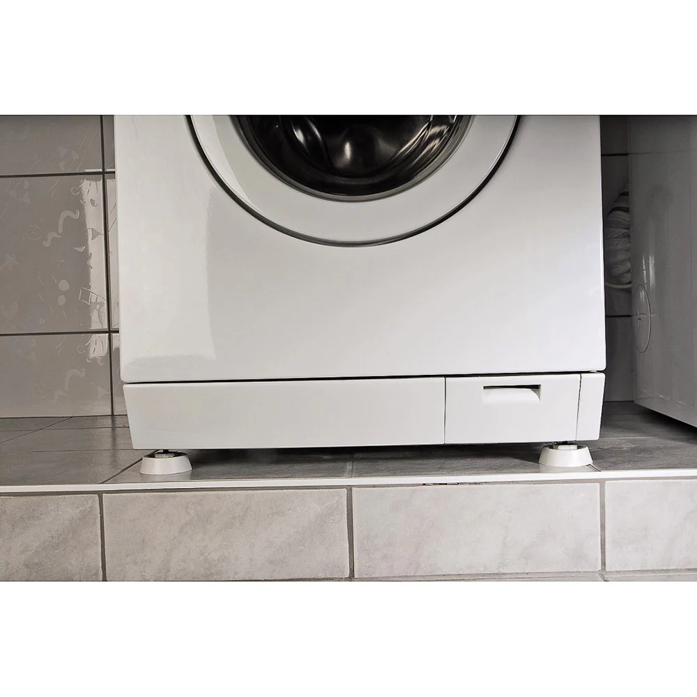 Xavax Round Vibration Damper for Washing Machines - White | 05588 - Image 5
