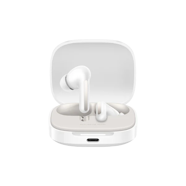 Xiaomi Redmi Buds 6 In-Ear True Wireless Earbuds - Cloud White | BHR9250GL