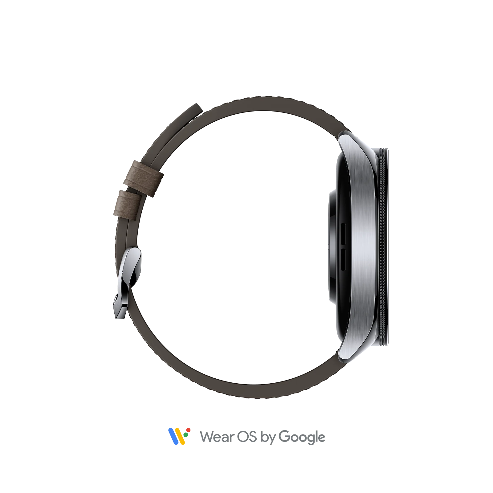 Xiaomi Watch 2 Pro 48MM Smart Watch with Brown Leather Strap - Silver | BHR7216GL - Image 3