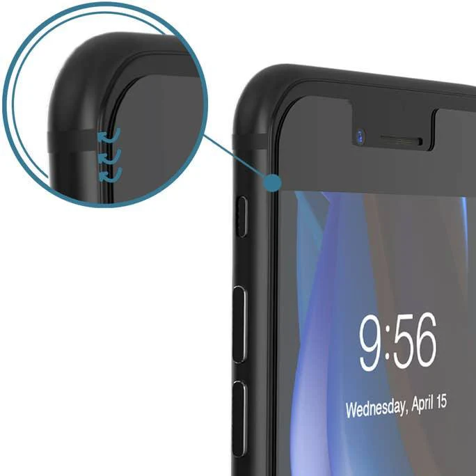 ZAGG InvisibleShield Glass Elite+ Anti-Microbial Screen Protector for iPhone - Clear | 200105410 - Image 4