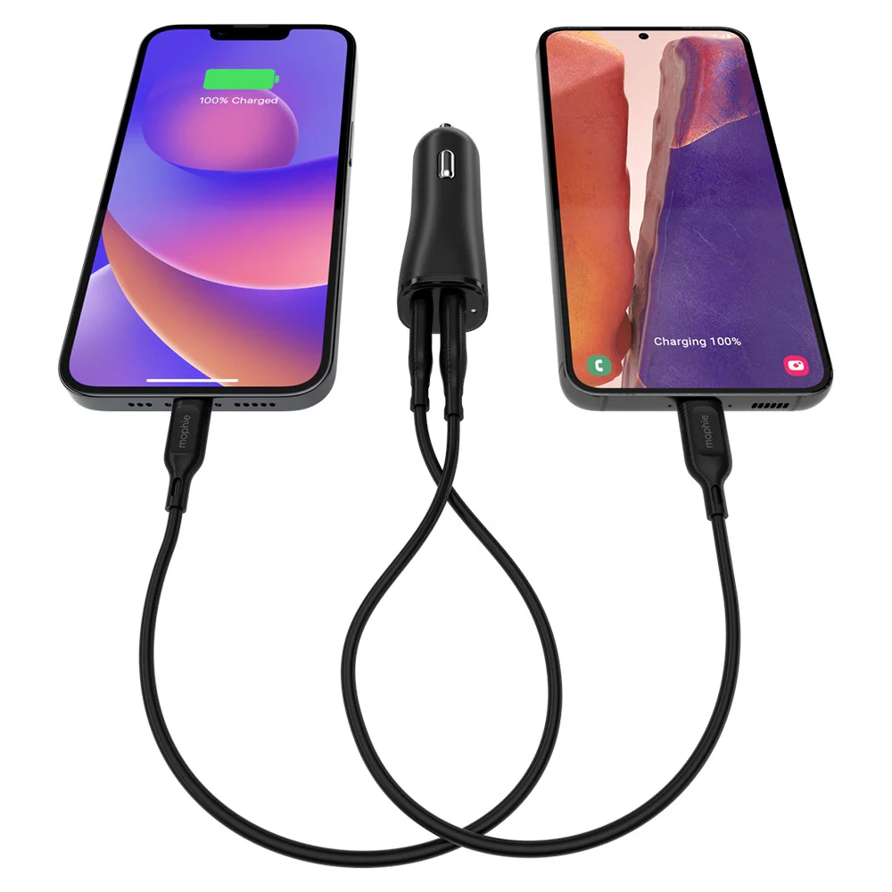 Zagg Mophie 12W USB Car Charger - Black | 409911858 - Image 7