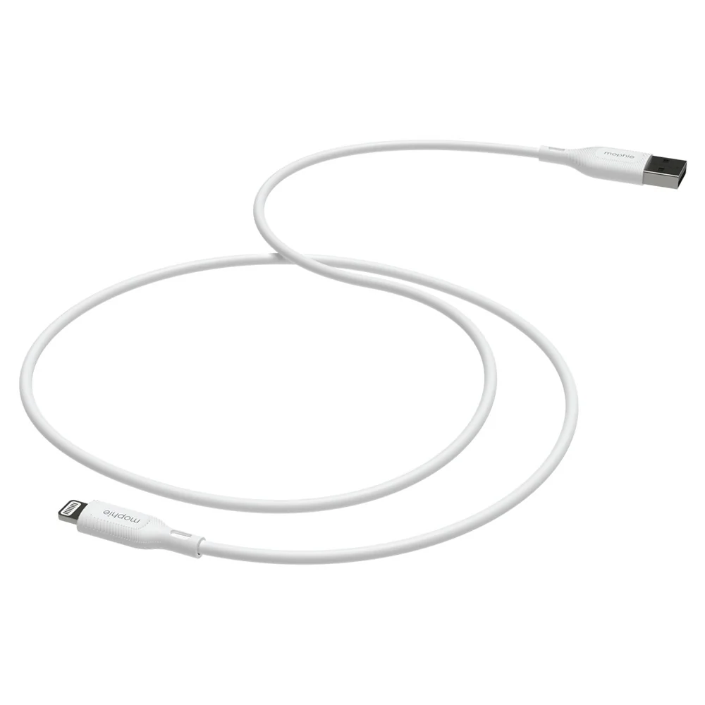 Zagg Mophie 1M USB-A to Lightning Cable - White | 409913176