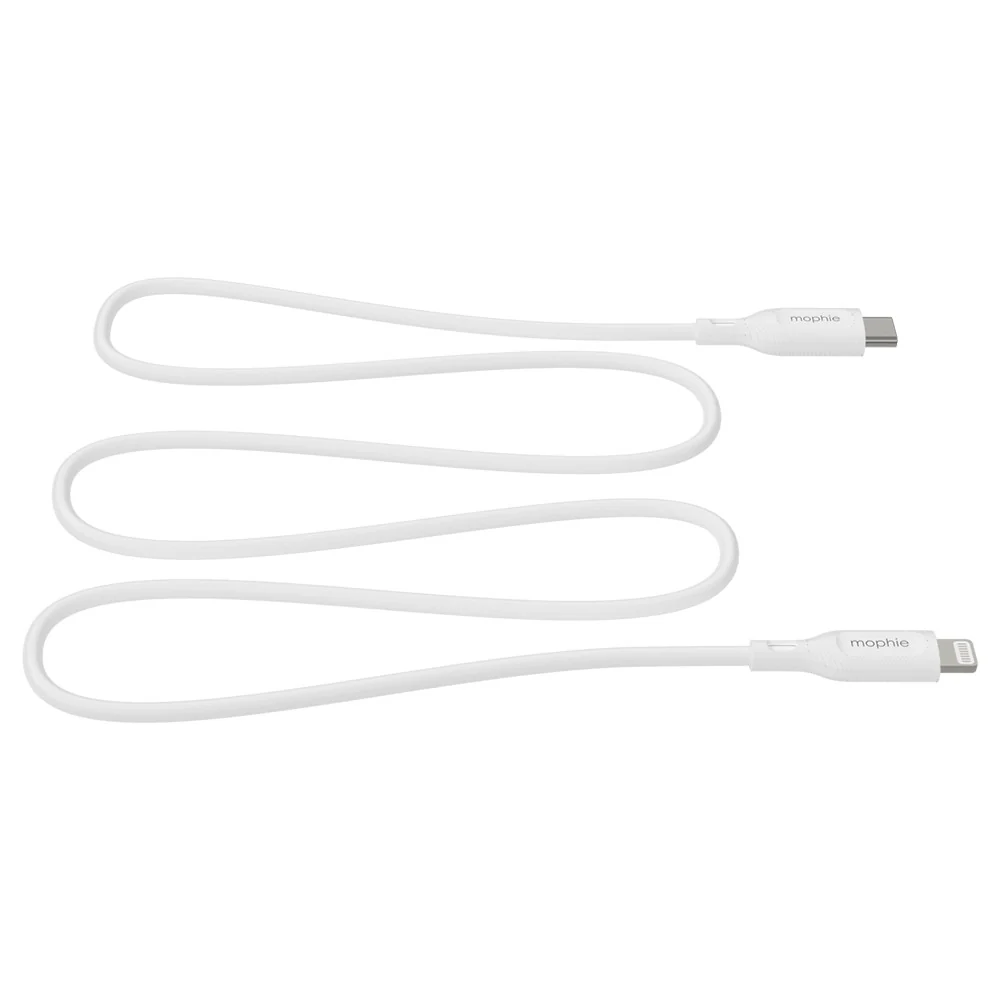 Zagg Mophie 1M USB-C to Lightning Cable - White | 409911862 - Image 3
