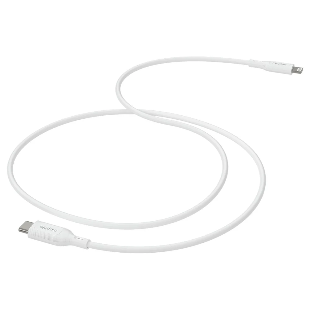 Zagg Mophie 1M USB-C to Lightning Cable - White | 409911862 - Image 4