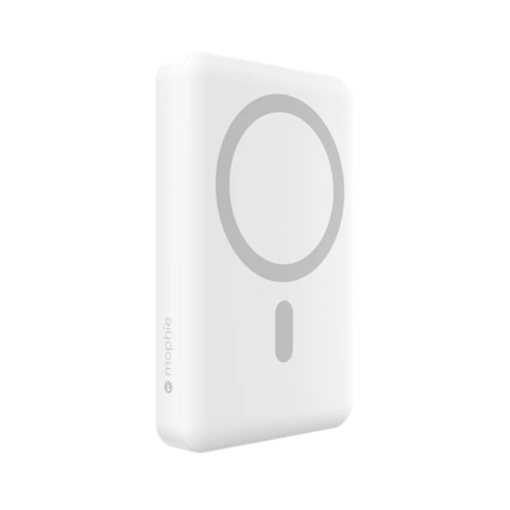 Zagg Mophie Essential 10,000mAh Wireless Magnetic Power Bank - White | 401115583