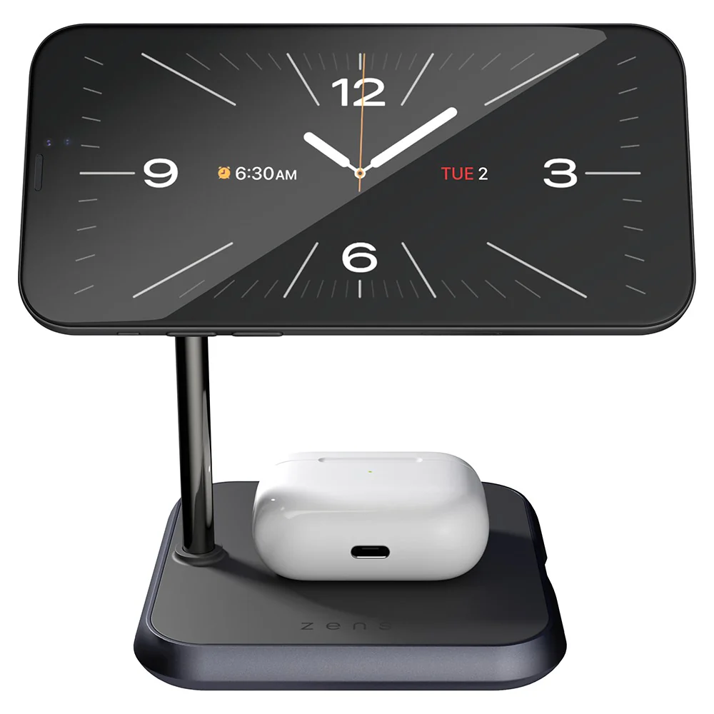 Zens 3-In-1 Magnetic Wireless Charger - Black | ZEDC19B/00 - Image 4
