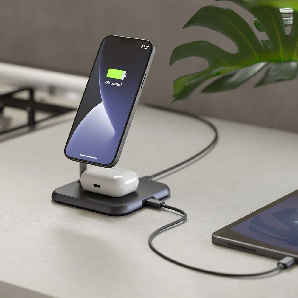 Zens 3-In-1 Magnetic Wireless Charger - Black | ZEDC19B/00 - Image 6