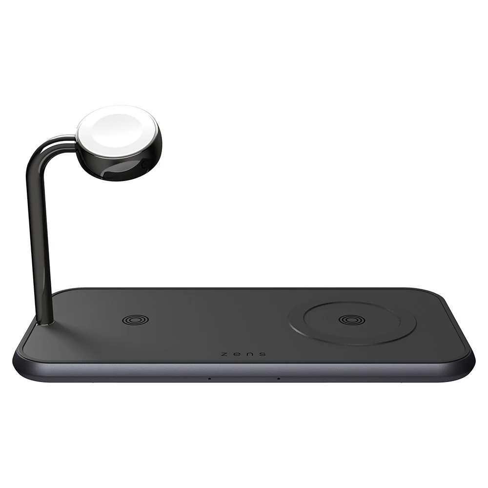Zens Dual+Watch Aluminium Magnetic Wireless Charger - Black | ZEDC05BM/00 - Image 2