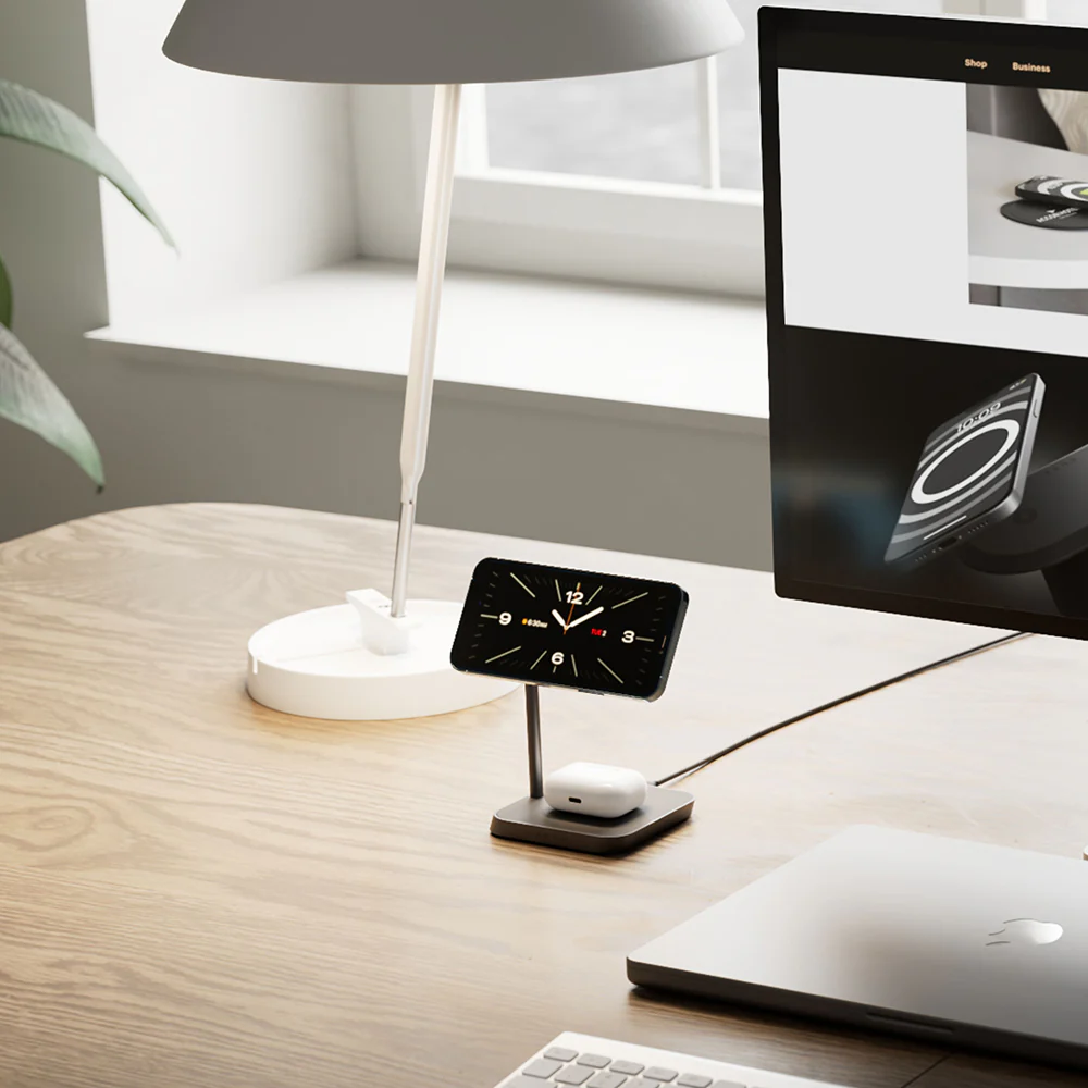 Zens Office Charger 2 Magnetic Wireless Charger - Black | ZEDC26B/00 - Image 6